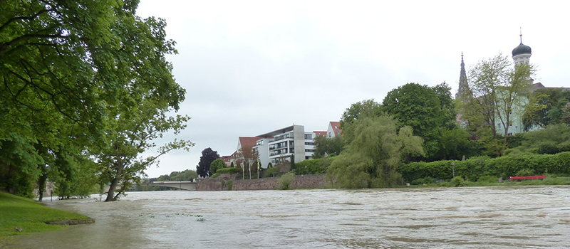 Hochwasser und Lohnabrechnung